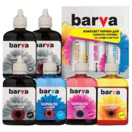 Чорнило BARVA Canon PGI-470PGBK + CLI-471BK/C/M/Y/GY (6x90 г) SET (CPGI470-090-2MP)