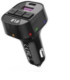 ФМ-модулятор XO BCC-17 30W 1 USB/USB-C Black