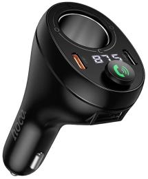 ФМ-модулятор Hoco E88 Black