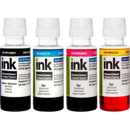 Комплект чорнил для принтера ColorWay HP Ink Tank 115/315/415 4х100мл (CW-HP51/HW52SET01) BK/С/M/Y