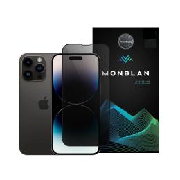 Захисне скло Monblan Anti Peep 0.26mm iPhone 16 Pro Black
