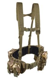 Тактичний пояс EasyFit Palianytsia Advanced MultiCam з комплектом підсумків (5 шт)