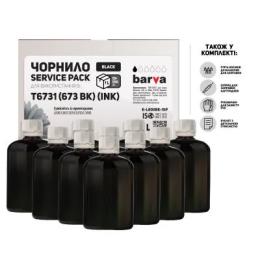 Чорнило BARVA EPSON L800/L810/L850/L1800 10x100 мл BLACK (E-L800Bk-1SP)