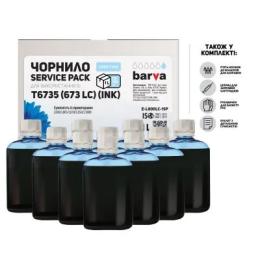 Чорнило BARVA EPSON L800/L810/L850/L1800 10x100 мл LIGHT CYAN (E-L800LC-1SP)