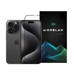 Захисне скло Monblan 2.5D Anti Static 0.26mm для iPhone 16 Pro Black