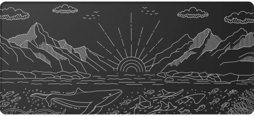 Килимок для мишки Dark Project Terra Nostra XL Black