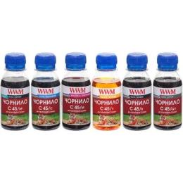 Чорнило для принтера WWM Canon PGI-450/CLI-451, 6х100г BP/B/GY/C/M/Y Black (C45SET-6)