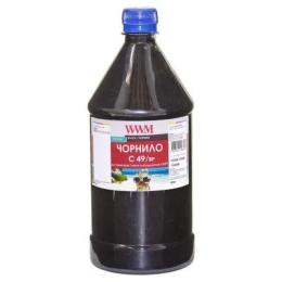 Чорнило для принтера WWM Canon GI-490 1000г Black (C49/BP-4) Pigment