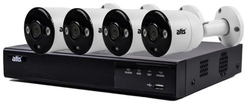 Комплект відеонагляду Atis IP 4 kit 5Mp