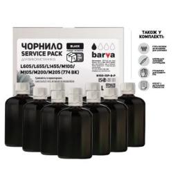 Чорнило BARVA EPSON M100/M105/M200/M205 10x100 мл BLACK 774BK (M100-1SP-B-P)