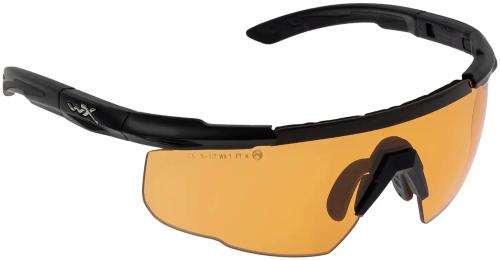 Тактичні окуляри Wiley X Saber Advanced (Grey/Rust) Black (2 лінзи)