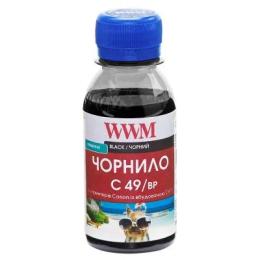 Чорнило для принтера WWM Canon GI-490 100г Black (C49/BP-2) Pigment