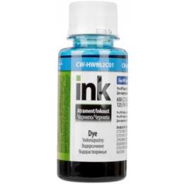 Чорнило для принтера ColorWay HP 650/652/123 100мл Cyan (CW-HW652C01)