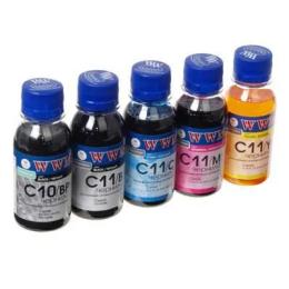 Чорнило для принтера WWM CANON PGI520/CLI521 Yellow (C10/11SET5-2) BP/B/C/M/Y SET