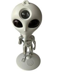 Нічник Infinity Starry Sky Projector Bluetooth White прибулець