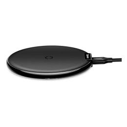 Бездротовий зарядний пристрій Baseus Simple Crystal Black