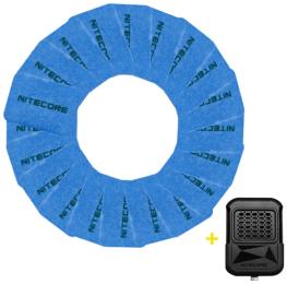 Комплект пластин для фумігаторів Nitecore MRM10 Mini, 60 шт. + подарунок фумігатор Nitecore EMR11D