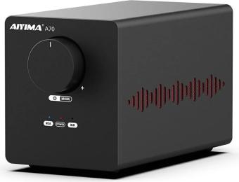 Підсилювач звуку AIYIMA A70 Black + блок живлення 48V (TPA3255)