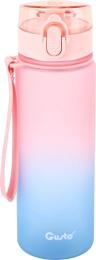 Пляшка для води GUSTO STEP 450мл Pink (GT-699008-450)