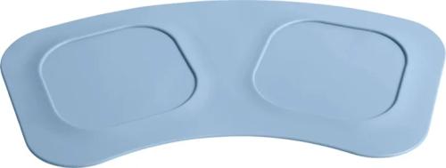 Килимок під миски Fiboo 43x22 см блакитний (FIB0017)