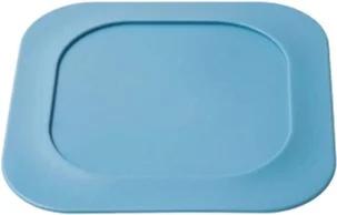 Килимок під миски Fiboo антиковзкий M блакитний (FIB0029)