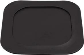 Килимок під миски Fiboo антиковзкий M чорний (FIB0026)