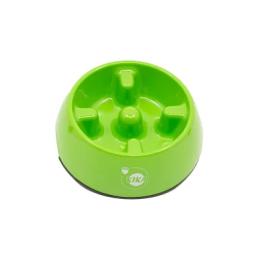 Посуд для собак KIKA Миска для повільного харчування L зелена (SDML990053LM)