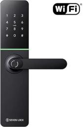 Розумний дверний біометричний замок Seven Lock SL-7779BFW