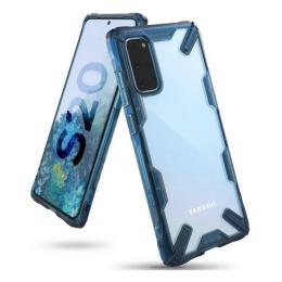 Чохол-накладка Ringke Fusion X для Samsung Galaxy G980 S20 Blue