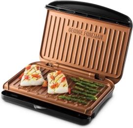 Гриль George Foreman Fit Grill Copper Medium 25811-56 Black Copper