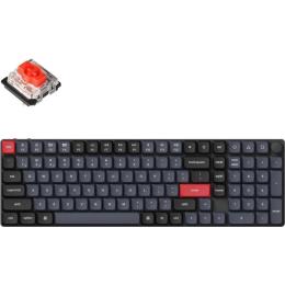 Клавіатура Keychron K17 PRO Gateron MX 2.0 Red QMK RGB Black (K17P-B1-UA) ENG/UKR