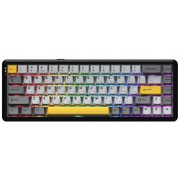 Клавіатура Ajazz AK680 MAX Magnetic switches USB Black Gray Yellow (AK680-M-BGY-AW)