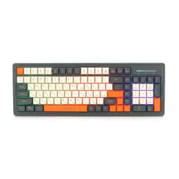 Клавіатура Xstrike XS-1016 Black White (Eng/Ukr/Ru)