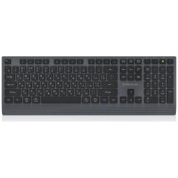 Клавіатура REAL-EL RK-715W Gray (EL123100051) ENG/UKR/RU