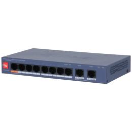 Світч Dahua DH-CS4010-8ET2GT-60 Blue