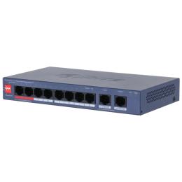 Світч Dahua DH-CS4010-8GT-110-V2 PoE Blue
