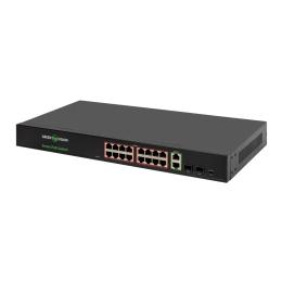 Світч GreenVision POE GV-022-D-16G + 2PG + 2SFP