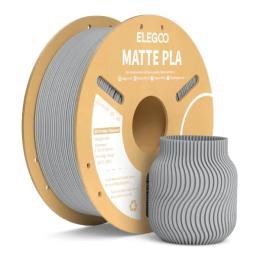 Пластик для 3D-принтера ELEGOO PLA Filament матовий 1кг Gray 1.75мм (50.203.0256)