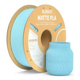 Пластик для 3D-принтера ELEGOO PLA Filament матовий 1кг Ice Blue 1.75мм (50.203.0259)