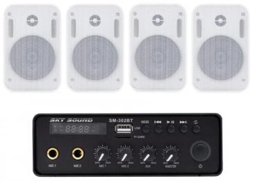 Акустична система SKY SOUND SMP-1424 White