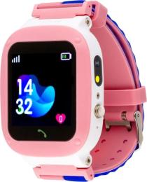 Смарт-годинник AmiGo GO004 Splashproof Camera + LED Pink