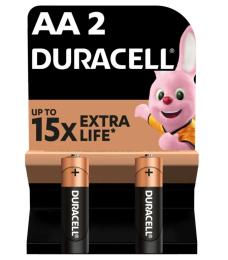 Батарейка Duracell LR06 MN1500 Black АА, блістер (2шт)