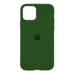 Чохол-накладка EpiK Silicone Case Full Protective (AA) для iPhone 11 Dark Olive