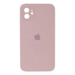 Чохол-накладка EpiK iPhone 11 Silicone Case Square Full Camera Protective AA Pink