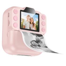 Камера миттєвого друку Hoco DV211 Pink Dual camera children printing camera