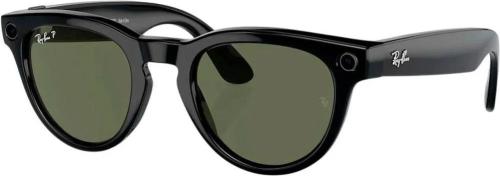 Смартокуляри Ray-Ban Meta Headliner Gen2 Low Bridge Fit Standard Shiny Black Frame / G-15 Green Lenses (RW4013F 601/71 51-23)