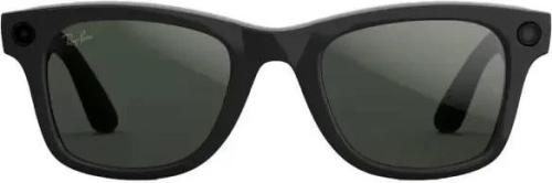 Смартокуляри Ray-Ban Meta Wayfarer Gen 2 Large Shiny Black Frame/Clear to Graphite Green Transit.Lens. (RW4012 601/1M 53-22)
