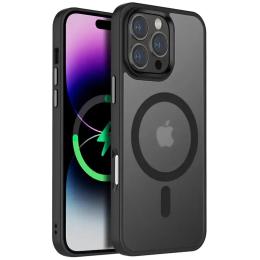 Чохол-накладка Ummi Colorful with MagSafe для Apple iPhone 16 Pro Max Black