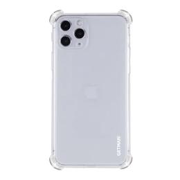 Чохол-накладка GETMAN Ease logo для iPhone 11 Pro Max Transparent посилені кути