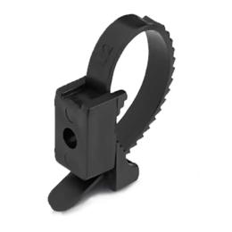 Кріплення ремінцеве - чорне 7х80мм уп.100шт. (HAISSER)